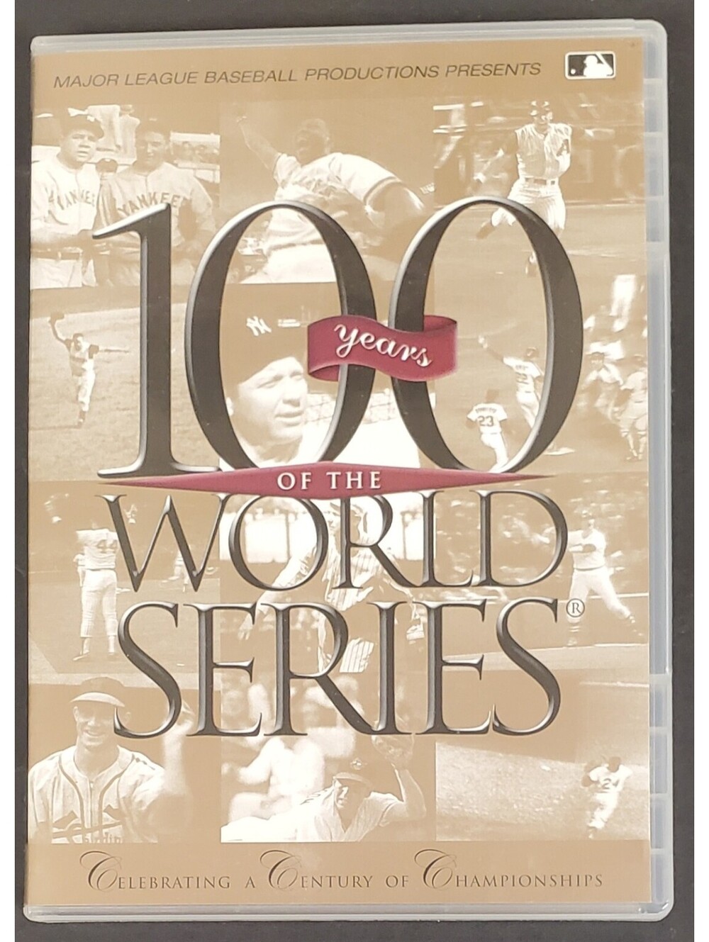 100 Years of the World Series DVD - Baseball Documentary - VG